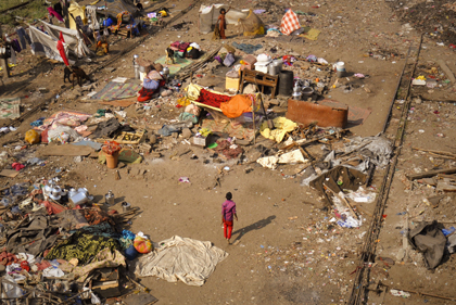 The slums in India are the squalids and the overcrowded urban street or districts inhabited by very poor people and a densely populated usually urban area marked by crowding, dirty run-down housing, poverty and more. Read about it in this archive story.