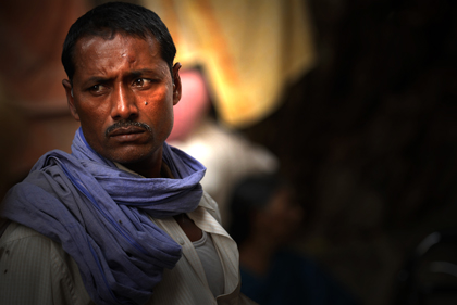 The photographer has personally always been drawn and attracted to photograph faces like with this street portrait of an Indian man in Varanasi. Read about taking street photography and street portraits in this archive story.